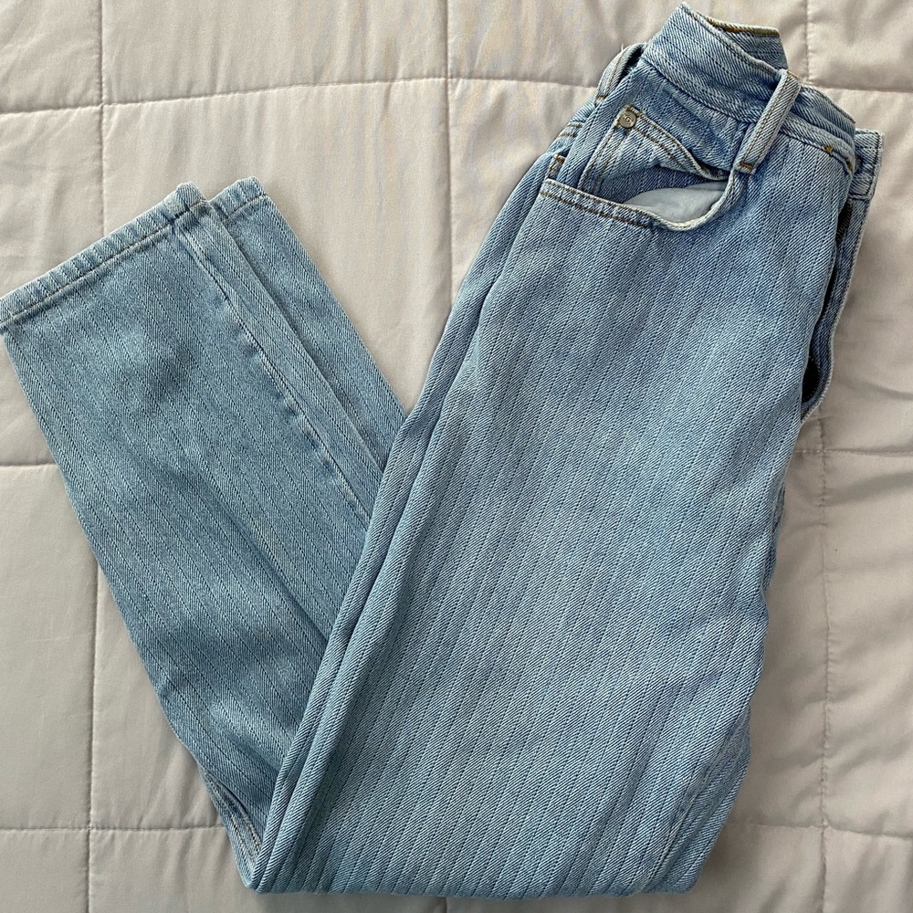 Striped Cute mom jeans - Vintage